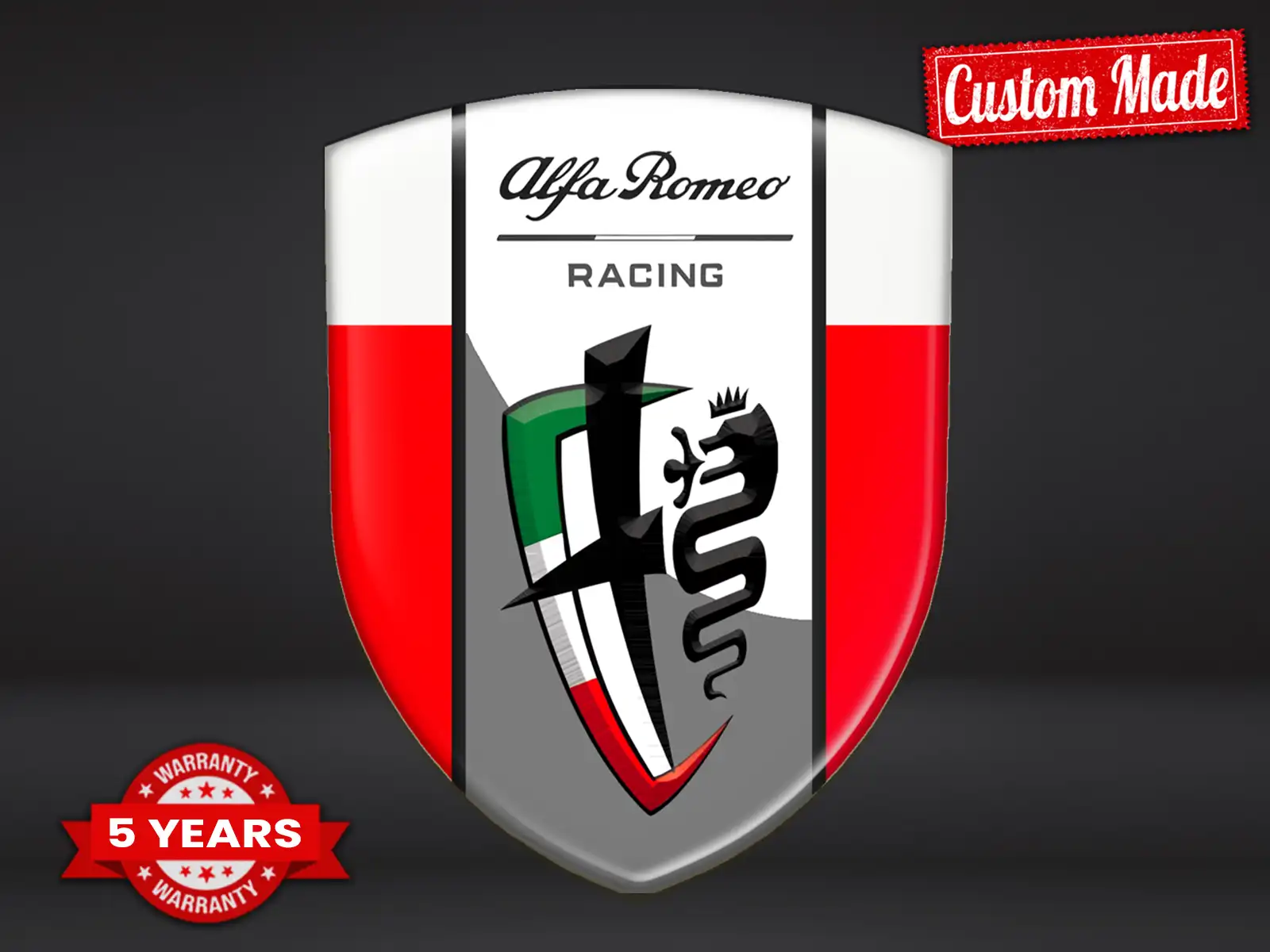 Alfa Romeo Impresión Parachoques Profesional Derrape Personalizable